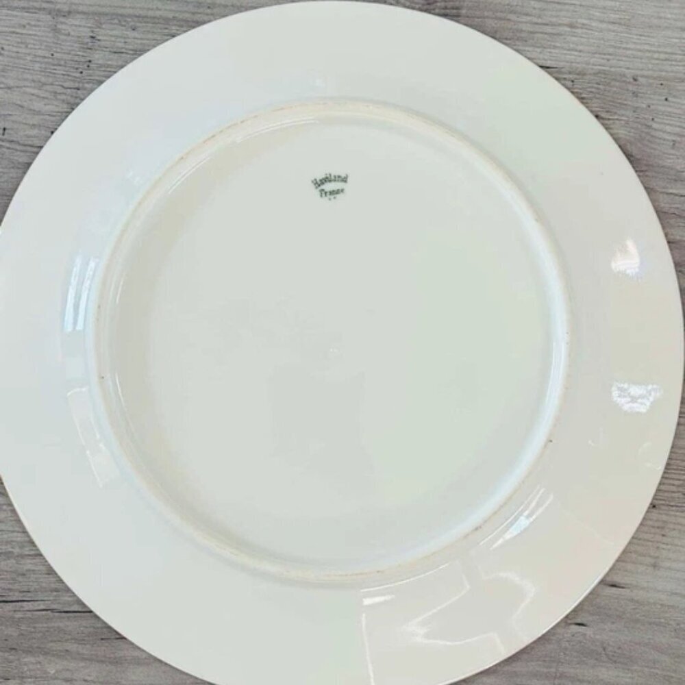 Limoges Haviland France Silver Anniversary Dinner Plates 9 3/4 Replacement - Picture 5 of 5